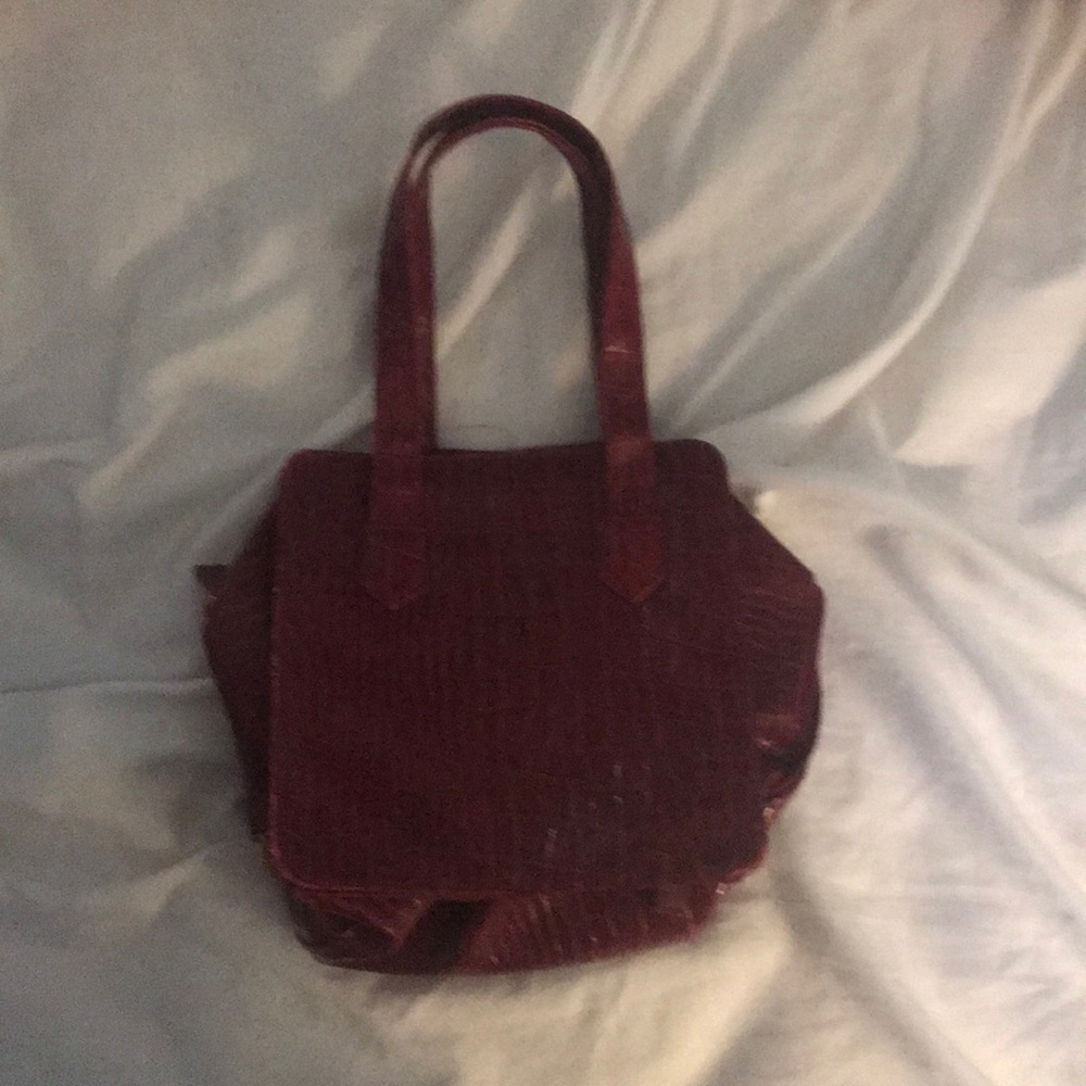 Red hangbag